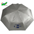 three foldable super light weight uv umbrella